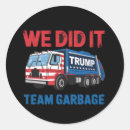 Search for garbage stickers America