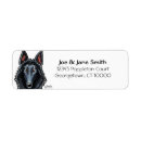 Search for sheepdogs return address labels Cute