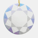 Search for birthstone christmas tree decorations Diamond