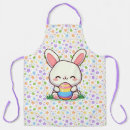 Search for easter bunny and egg aprons Floral