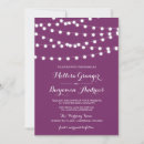 Search for light purple wedding invitations Rustic