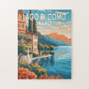 Search for lake como puzzles Lombardy