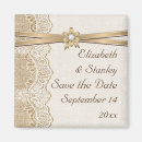 Search for burlap save the dates White