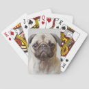 Search for pug playing cards Dog