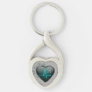 Search for blue silver key rings Grey