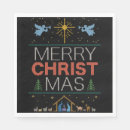 Search for ugly christmas sweater napkins Merry