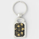 Search for orchid key rings Gold