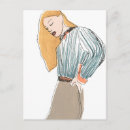 Search for vignette postcards Woman