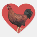 Search for red rooster stickers Chicken
