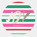 Search for gold foil christmas stickers Unique