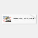 Search for thank you bumper stickers Freedom