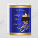 Search for ethnic baby boy shower invitations Crown