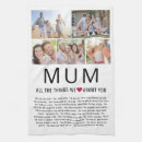 Search for mothers day tea towels Photo collage