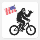 Search for american bigfoot stickers Stars and stripes