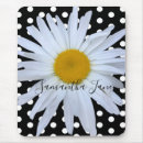 Search for black white pattern mousepads Flower