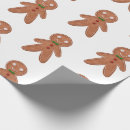 Search for gingerbread man wrapping paper Pattern