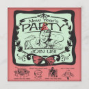 Search for funny new years eve invitations Retro