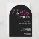 Search for pink halloween birthday invitations Death to my youth