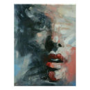 Search for abstract watercolor portrait art Face