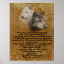 Search for two wolves posters Cherokee
