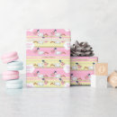 Search for stork wrapping paper Baby girl