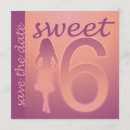 Search for sweet 16 save the dates Pink