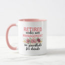 Search for womens retirement mugs Grandmother