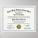 Search for diploma posters High school diploma