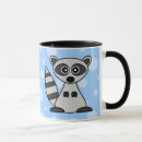 Search for cartoon raccoon mugs Animal