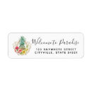 Search for yellow hibiscus return address labels Floral