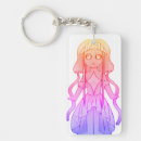 Search for cute jellyfish key rings Cartoon
