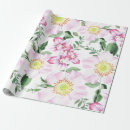 Search for floral watercolor wrapping paper Pink roses