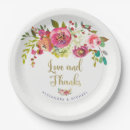 Search for floral wedding plates Purple