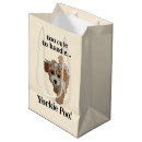 Search for yorkie gift bags Cute