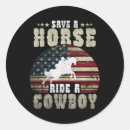 Search for funny horse riding stickers Western