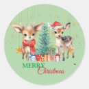 Search for santa and reindeer stickers Snowflake