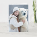 Search for white polar bear cards Wildlife