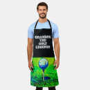 Search for funny grandpa aprons Men