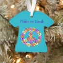 Search for hippie peace sign christmas tree decorations Peace on earth