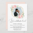 Search for lets celebrate wedding invitations Couple