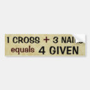 Search for nails bumper stickers Religion