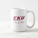 Search for maroon and white mugs Eastern kentucky university