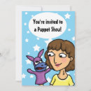 Search for puppet invitations Party