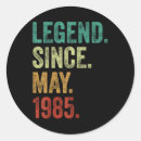 Search for 1985 stickers 40th