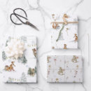 Search for bunny christmas wrapping paper Forest