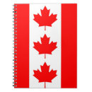 Search for canada notebooks Canadian flag