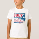Search for independence day kids tshirts Celebration