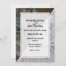 Search for leather wedding invitations Black