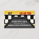Search for taxi driver business cards Black