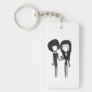 Search for boy and girl key rings Goth